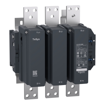 TeSys F contactor – 3P (3 NO) – AC-1 – <= 690 V 1260 A - coil 220 V AC LC1F1250M7
